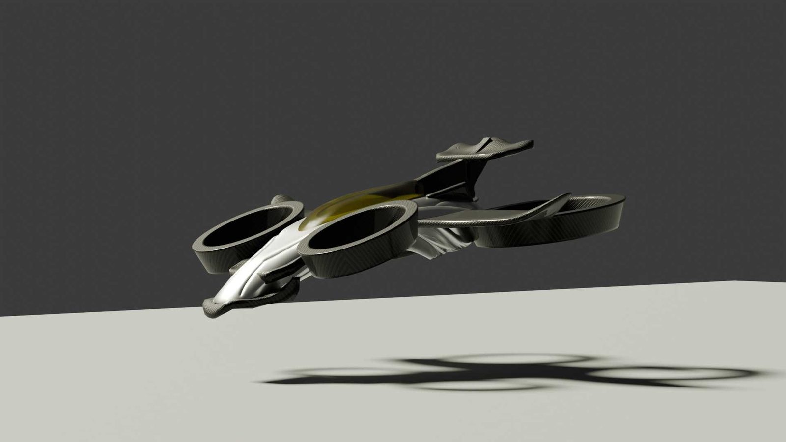 AIRFOIL drone in flight