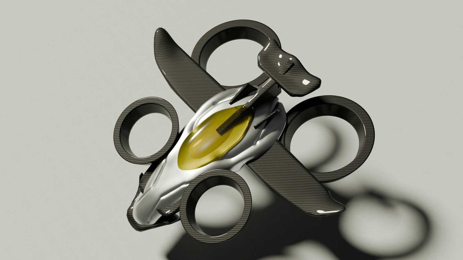 AIRFOIL drone top view