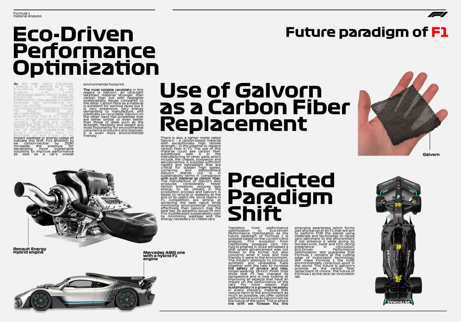 Future paradigm of F1 — Galvorn spread