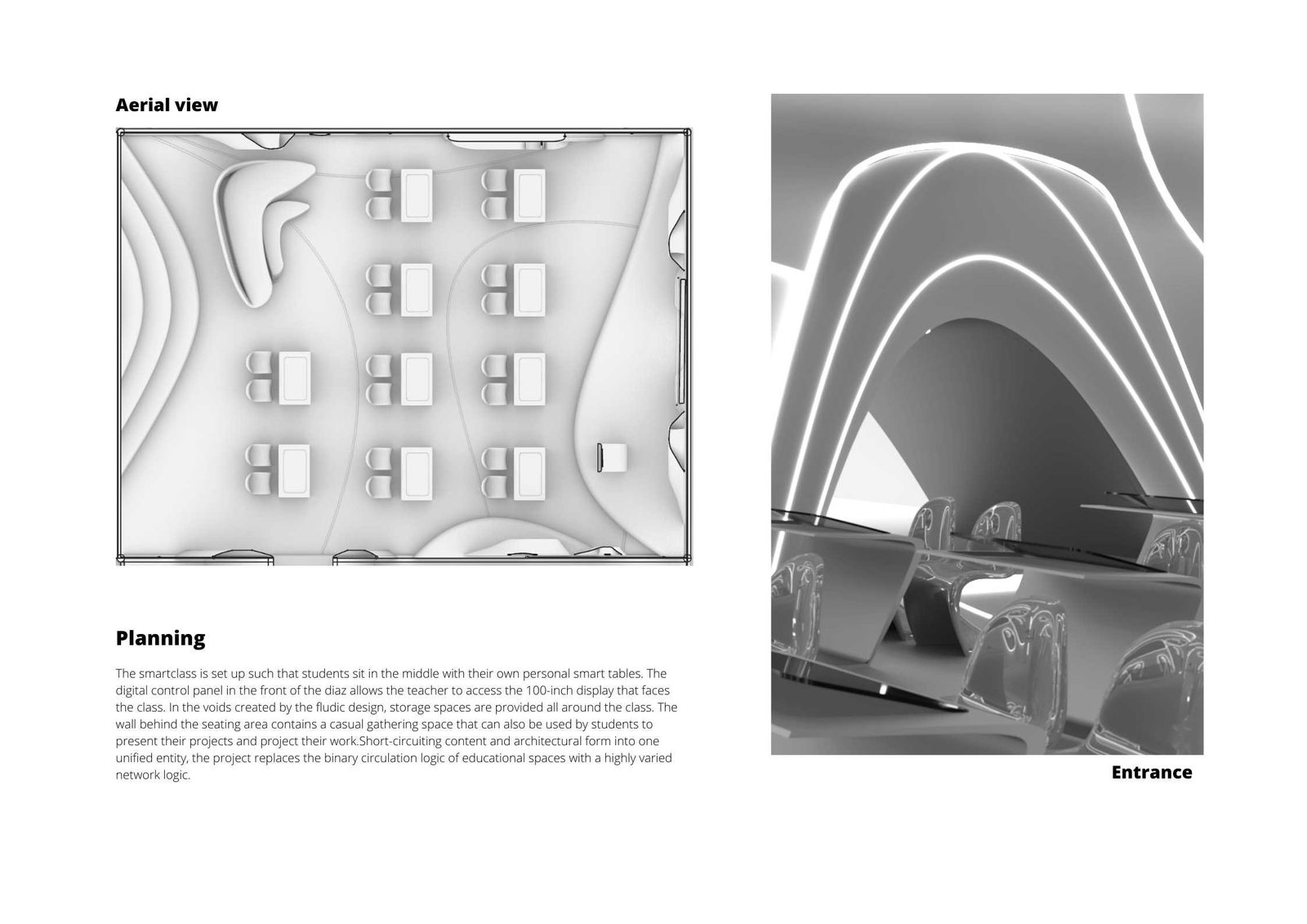 Orica Blu plan and entrance