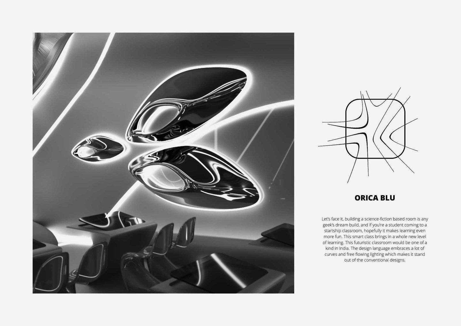 Orica Blu — full editorial spread