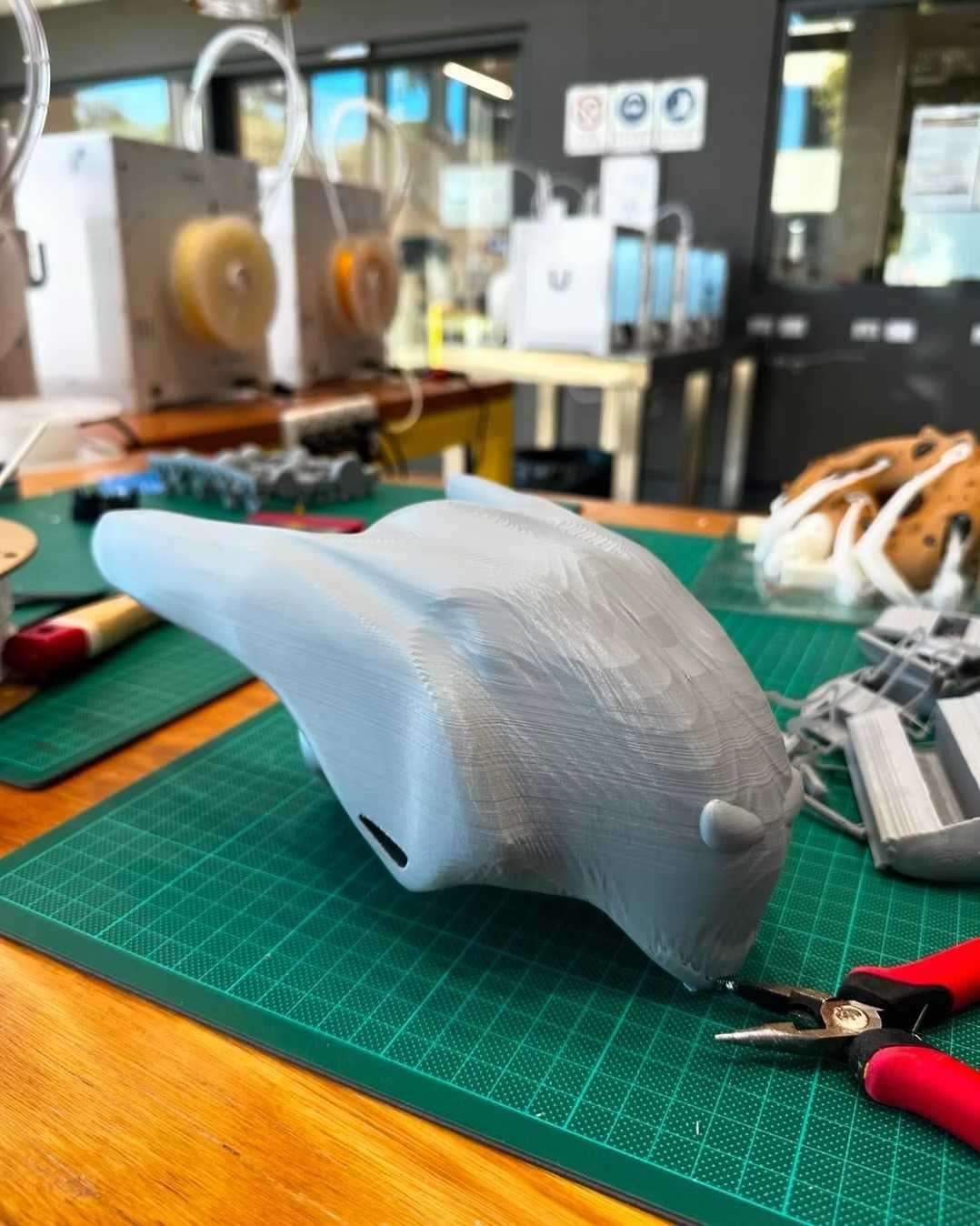 PROTO-X prototype on the workbench
