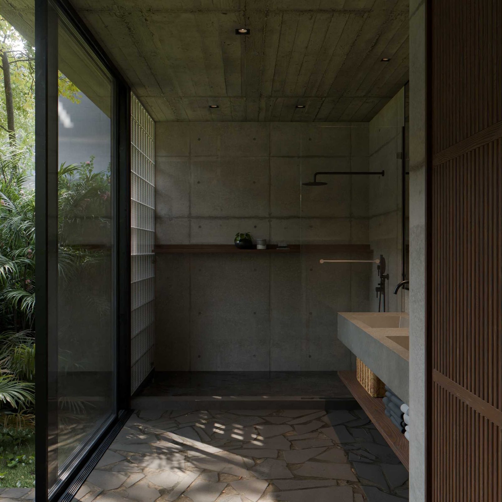 The Vaanam shower court
